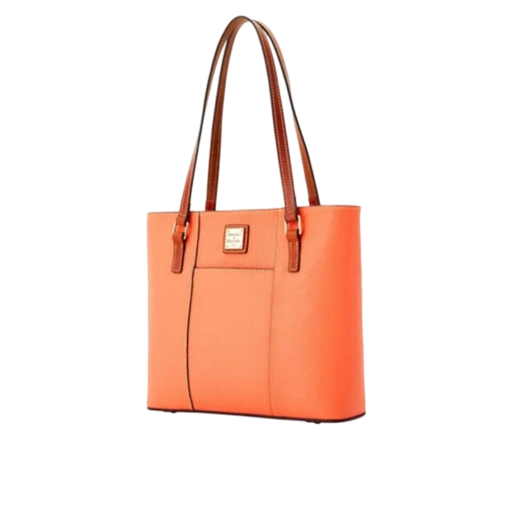 DOONEY & BOURKE Pebble Grain Small Lexington "CORAL"  NWT